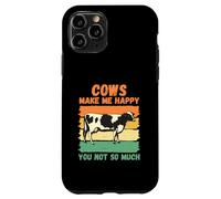 Las Vacas me Hacen Feliz no Tanto Carcasa para iPhone 11 Pro