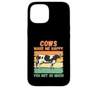 Las Vacas me Hacen Feliz no Tanto Carcasa para iPhone 15