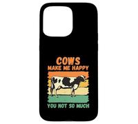 Las Vacas me Hacen Feliz no Tanto Carcasa para iPhone 15 Pro MAX