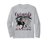 Las Vaqueras Son los ángeles más Salvajes de Dios País Amante de Manga Larga