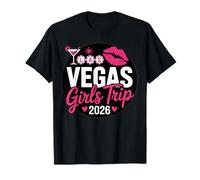 Las Vegas 2026 Girl Trip Matching Bestie Vacaciones Mujeres Camiseta