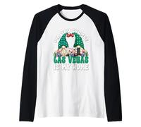 Las Vegas Graphic For Women and Men Funny Casino GNOME Pun Camiseta Manga Raglan