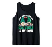 Las Vegas Graphic For Women and Men Funny Casino GNOME Pun Camiseta sin Mangas