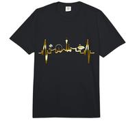Las Vegas Horizonte Latido Corazón Nevada Me Encanta Vegas Comfort Colors Adult Heavyweight T-Shirt