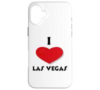 Las Vegas, I Heart(Amor) Carcasa para iPhone 16 Plus