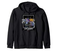 Las Vegas Nevada - City Summer Graphic - Bienvenido a LV Strip Sudadera con Capucha