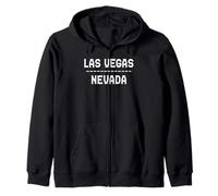 Las Vegas Nevada en Cartas de Casino Sudadera con Capucha