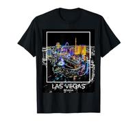 Las Vegas Nevada - Gráfico de verano de la ciudad - Bienvenido a LV Strip Camiseta