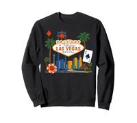Las Vegas Nevada Viaje de Vacaciones Souvenir NV Skyline Sudadera