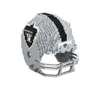 Las Vegas Raiders NFL 3D BRXLZ - Mini casco de construcción