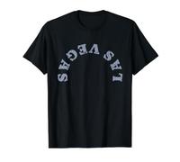 Las Vegas Sports, Mi era Deportiva, Nevada, Estado de Batalla, Vegas Camiseta gráfica económica, Hombre, Negro, S