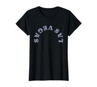 Las Vegas Sports, Mi era Deportiva, Nevada, Estado de Batalla, Vegas Camiseta gráfica económica, Mujer, Negro, XS