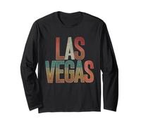 Las Vegas Tshirt Men Mujeres Las Vegas Baby Souvenir Manga Larga