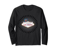 Las Vegas Tshirt Men Mujeres Las Vegas Baby Souvenir Manga Larga