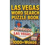 Las Vegas Word Search Puzzle Book: 1000+ Fun Casino, Gambling, and Vegas Strip Words | Large Print Puzzle Book for Adults, Seniors & Travel Fans
