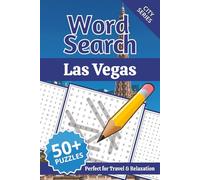 Las Vegas Word Search Puzzle Book: Word Searches with Easy to Read Print about Las Vegas Landmarks, Food, Nature and More | 6x9 inches, 110 pages | ... | Gift for Vacations, Holidays and Free Time