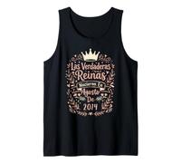 Las Verdaderas Reinas Nacieron en Agosto de 2014-12 Años Camiseta sin Mangas