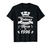 Las Verdaderas Reinas Nacieron en Febrero de 1996-30 Años Camiseta