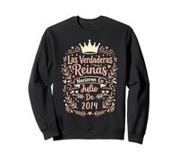 Las Verdaderas Reinas Nacieron en Julio de 2014-12 Años Sudadera