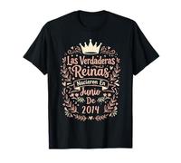 Las Verdaderas Reinas Nacieron en Junio de 2014-12 Años Camiseta