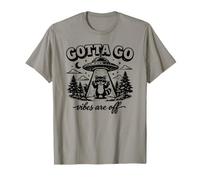 Las Vibraciones de Gotta Go están apagadas, Divertido Mapache UFO Camiseta
