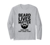 Las Vidas de la Barba importan salvarlas no Las afeites Manga Larga