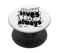 Las Vidas judías Siempre importan | Israel Jewish Jerusalem PopSockets PopGrip Adhesivo