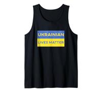 Las Vidas ucranianas importan Libre Ucrania Libertad Paz Solidaridad Camiseta sin Mangas
