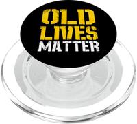 Las vidas viejas importan hombres & Mujeres Adultos Ancianos PopSockets PopGrip para MagSafe