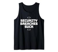 Las violaciones de Seguridad apestan - Hackers de Seguridad del Programador INFOSEC Camiseta sin Mangas