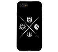 Las virtudes cardinales del estoicismo Carcasa para iPhone SE (2020) / 7 / 8