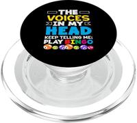 Las voces en mi cabeza siguen diciéndome jugar al bingo PopSockets PopGrip para MagSafe