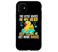 Las voces en mi cabeza siguen diciéndome obtener más patos de goma Carcasa para iPhone 11