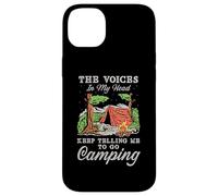 Las Voces en mi Mano siguen diciéndome Que Vaya de Camping Carcasa para iPhone 14 Plus