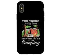 Las Voces en mi Mano siguen diciéndome Que Vaya de Camping Carcasa para iPhone X/XS