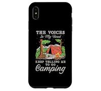 Las Voces en mi Mano siguen diciéndome Que Vaya de Camping Carcasa para iPhone XS MAX