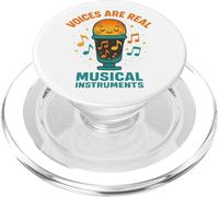 Las voces son verdaderos instrumentos musicales Niños cantante Actor Coro PopSockets PopGrip para MagSafe