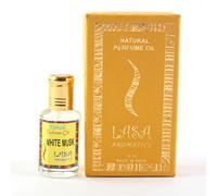 Lasa Aromatics Natural Perfume Oil White Musk Fragrance 100% Pure and Natural - 10ml by Lasa Aromatics