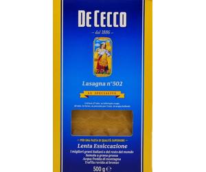 Lasaña DE CECCO 500 g