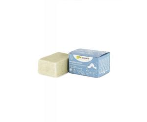 laSaponaria Champú limpiador anticaspa sólido (50 g) - envasado en cartón reciclado