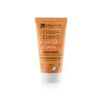 laSaponaria Crema corporal hidratante con argán BIO y vitamina C 30 ml - para una piel radiante y suave