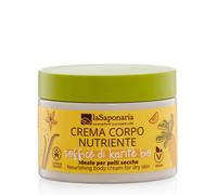 laSaponaria Crema corporal nutritiva con manteca de karité BIO (200 ml) - ideal para piel seca