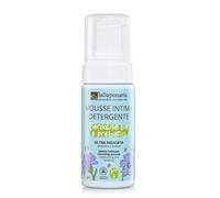 laSaponaria Espuma limpiadora íntima con aciano y prebióticos BIO (100 ml) - apta para niños y para la etapa de la menopausia