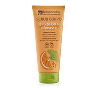 laSaponaria Exfoliante corporal con Ginkgo biloba BIO y vitamina C 200 ml - para una piel suave y radiante