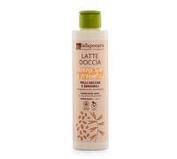 laSaponaria Leche de ducha con avena BIO y prebióticos para piel sensible (200 ml) - con caléndula y manzanilla