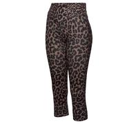 LASCANA ACTIVE Pantalón deportivo marrón / negro M marrón / negro