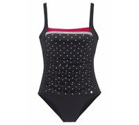 LASCANA Bañador moldeador rojo fuego / negro MxE rojo fuego / negro