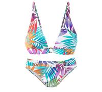 LASCANA Bikini azul oscuro / lila / naranja / blanco SxA/B azul oscuro / lila / naranja / blanco