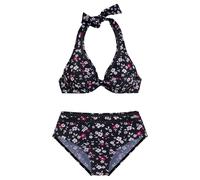 LASCANA Bikini rosa / negro / blanco XS-SxE rosa / negro / blanco