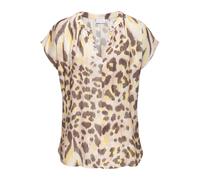 LASCANA Blusa ecru / chocolate / amarillo / blanco XS EUR